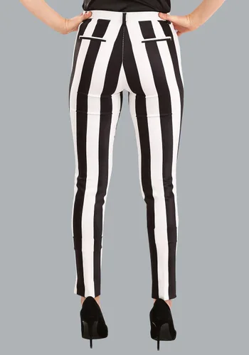 Vista 4 de Fun Costumes Beetlejuice Women's Suit Pants
