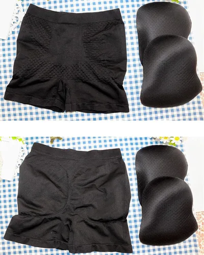 Vista 6 de Sliot Almohadillas de cadera para realzar la cadera, bragas acolchadas para realzar los glúteos, ropa interior para inmersión, almohadillas