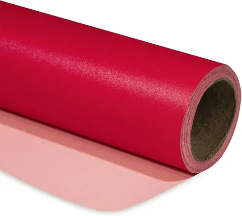 Vista 34 de RUSPEPA Papel de regalo negro mate, color liso perlado, papel lustre perfecto para bodas, cumpleaños, Navidad, baby shower, 17 pulgadas x 32.8 pies