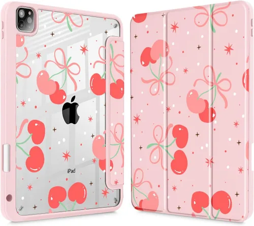 Vista 36 de May Chen Funda para iPad Pro de 11 pulgadas M2 de 4ª generación 2022, iPad Pro 11 de 3ª/2ª/1ª generación, Funda con cubierta trasera transparente a