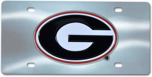 Vista 4 de FANMATS NCAA - Placa de matrícula fundida a presión unisex para adultos
