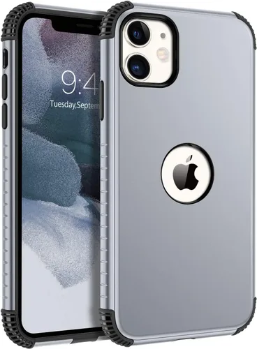 Vista 16 de BENTOBEN Funda para iPhone 11, funda para teléfono iPhone 11, resistente 2 en 1, protección completa rugosa a prueba de golpes, híbrida parachoques