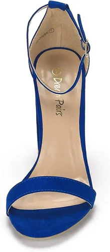 Vista 5 de DREAM PAIRS - Sandalias de tacón alto para mujer