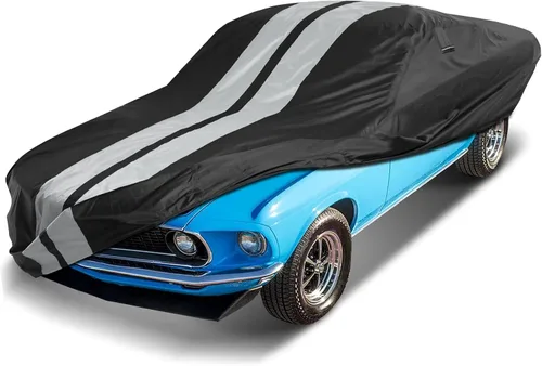 Vista 24 de iCarCover Funda de automóvil personalizada de alta calidad para Ford Capri 1962-1986, resistente, impermeable, para todo tipo de clima, lluvia