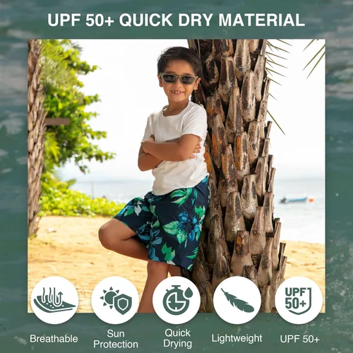 Vista 79 de Kanu Surf Traje de baño Yolo de secado rápido UPF 50+ para niños
