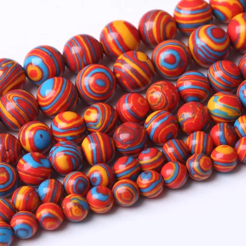 Vista 21 de 90 PIEZAS 4MM Cuentas de Piedra Sangrienta Africana Cuentas de Piedras Preciosas Naturales Redondas para Hacer Joyas DIY Piedra de Energía