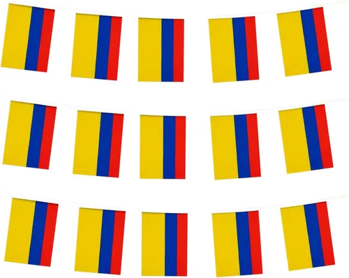 Vista 28 de Bandera de Australia, pequeña cadena de banderas australianas, mini banderas australianas, utilizada para fiestas, escuela, eventos deportivos