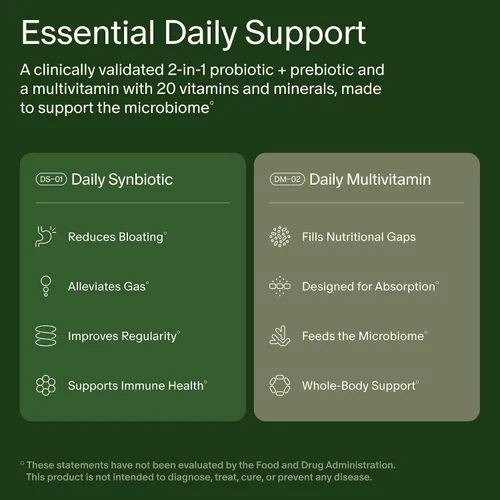 Vista 2 de Seed Daily Essentials Duo - Multivitamínico DS-01 y DM-02 - Recarga