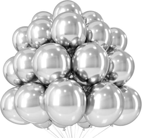 Vista 66 de Globos negros 30 Pack Matte Black Helium Balloons for Birthdays, Graduation, Casino, New Year, Halloween