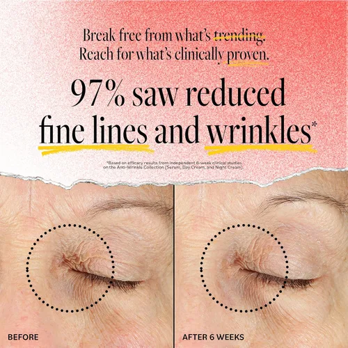 Vista 3 de DERMA E Suero facial, suero de retinol regenerativo antienvejecimiento para cara, 1 onza líquida, vitamina A, bakuchiol, ácido glicólico, extracto