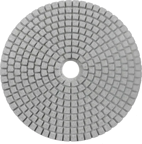 Vista 6 de Almohadillas de pulido de diamante húmedo de 7 pasos de 5 pulgadas para piedra y hormigón de mármol granito 7 piezas Set