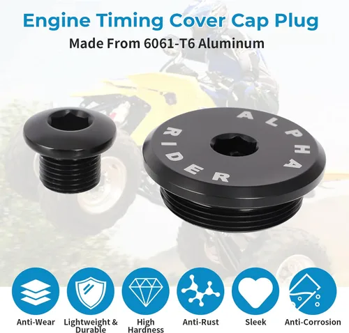 Vista 3 de Tornillos de remplazo de tapa de distribución del motor de motocicleta, para SUZUKI QUADSPORT Z400 LTZ400 Z250 LTR 450, tapa de distribución