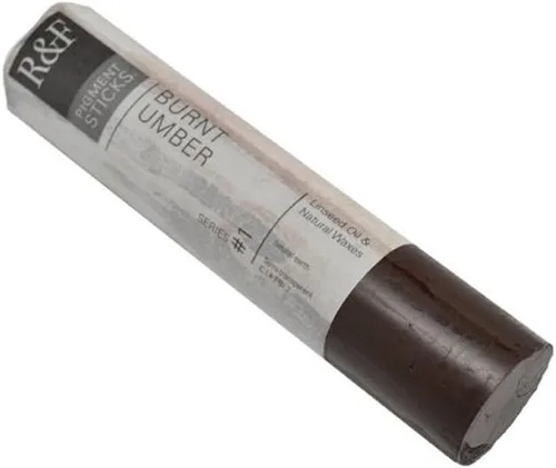 Vista 140 de R&F Handmade Paints - Pigmento profesional al óleo en barra, naranja lizarina, 6.4 fl oz