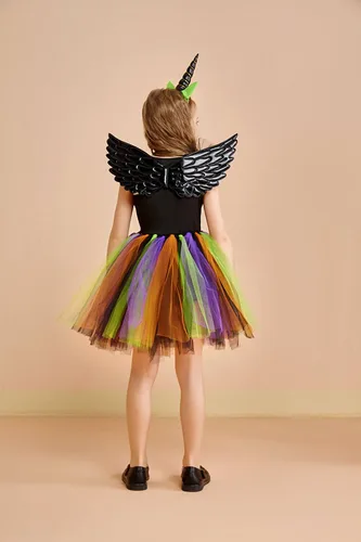Vista 3 de Unicorn Costume For Girls 4 6 Dress Up Clothes For Little Girls Unicorn Dresses For Girls Unicorn Halloween Costume