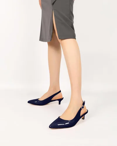 Vista 4 de YODEKS Zapatos de vestir con punta puntiaguda de 1.5 pulgadas para mujer