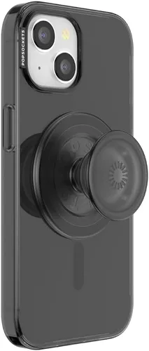 Vista 24 de PopSockets Funda para iPhone 15 con agarre para teléfono y deslizador compatible con MagSafe, Funda para iPhone 15, Compatible con carga inalámbrica