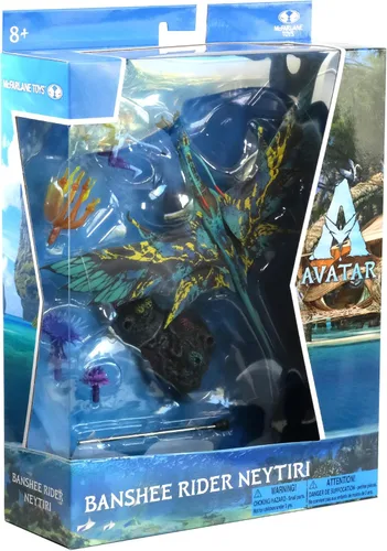 Vista 10 de McFarlane Toys Avatar: El Camino del Agua - Banshee Rider Neytiri