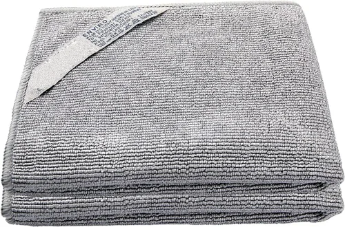 Vista 15 de Paño de limpieza de ventanas Longmann, paño para vidrios, paño de limpieza, sin rayas ni manchas (Azul, paquete de 2)