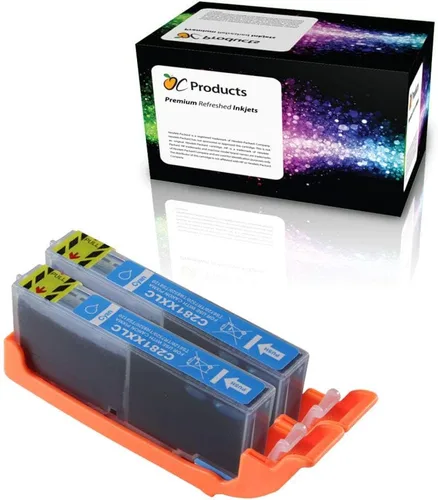 Vista 3 de Cartucho de tinta de repuesto compatible con Canon PGI-280 PGI-280XXL, 2 unidades para PIXMA TR7520 TR8520 TS702 TS6120 TS6220 TS8120 TS9120