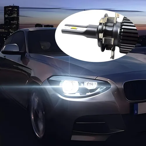 Vista 5 de 1 Par de Adaptador LED H7 para Faros Delanteros Retenedor, Adaptador de Faro LED H7 Soporte de Base de Bombilla Socket Retenedor Compatible