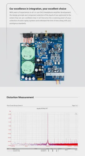 Vista 6 de Fanmusic Yulong Aquila III AK4499EX Amplificador DAC hasta DSD1024 PCM1536kHz Preamplificador, amplificador de auriculares (negro)