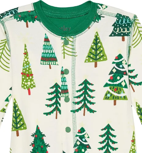 Vista 3 de Hatley Pijama de una pieza de algodón orgánico para niñas