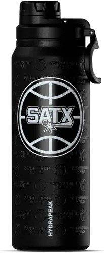 Vista 21 de Hydrapeak x NBA Botella de agua activa con licencia oficial Boston Celtics de 26 onzas con tapa chug y asa, reutilizable, acero inoxidable, doble