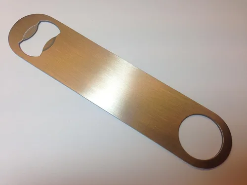 Vista 4 de Abrebotellas Speed Barman Acero inoxidable Cerveza Mamba Popper Church Bar Key (negro)
