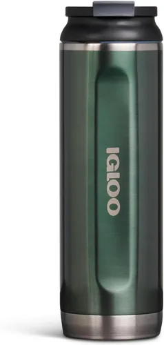 Vista 9 de Igloo Flip 'n' Sip Tumbler Stainless Steel Water Bottle