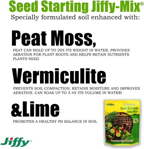 Vista 2 de Jiffy G310 10 Quart Jiffy-Mix Premium Semillas de tierra inicial