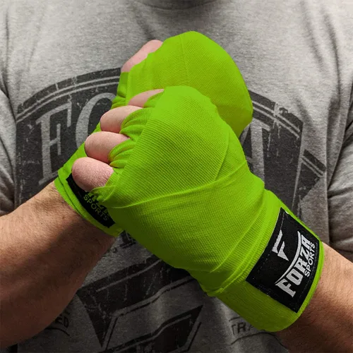 Vista 8 de Forza Sports Vendas de boxeo y MMA estilo mexicano de 120" Azul Columbia