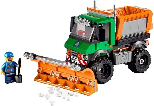 Vista 3 de LEGO City 60083, camión quitanieve