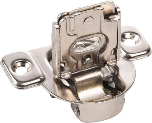 Vista 5 de East West Hardware Bisagras superpuestas para puerta de gabinete de cierre suave de 5/8 pulgadas, compactas de cierre suave (paquete de 1)
