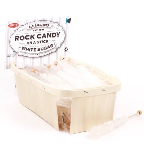 Vista 67 de Palitos de caramelo de roca extragrandes: 12 paletas de cereza rosa – envueltas individualmente – Palitos de caramelo de roca de cristal