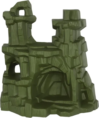 Vista 10 de TimMee Battle Mountain Scenery - Terreno marrón para exhibición y juego de figuras - Hecho en EE.UU