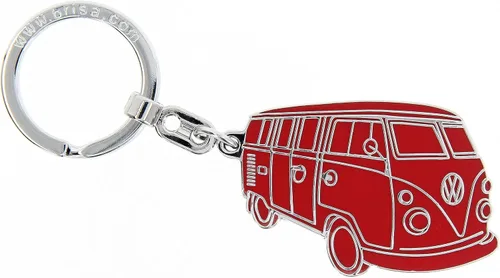 Vista 10 de BRISA VW Collection - Llavero Volkswagen Bus T1 (silueta/esmalte)