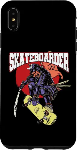 Vista 7 de iPhone 15 Skateboarding I Skater & Skateboard I Samurai Skateboarder Case