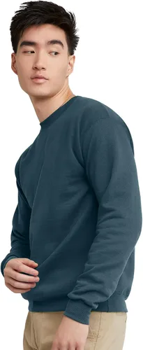 Vista 4 de Hanes Men's Sweatshirt, EcoSmart Fleece Crewneck Sweatshirt, Big & Tall Available, 1 or 2-Pack