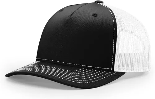 Vista 6 de Richardson 112 - Gorra de camionero de 5 paneles de alta calidad, ajustable, gorra Richardson en blanco estructurada Bark Duck Camo / Marrón