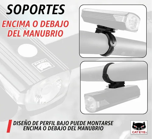 Vista 4 de Soporte FlexTight CATEYE H-34N para faros delanteros
