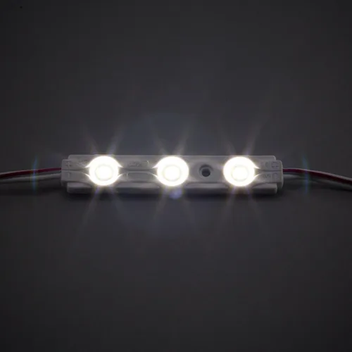 Vista 4 de Q QINGCHEN 200pcs luz diurna blanca 6500K inyección 0.72W 12 voltios DC LED módulo para signos con fuente de alimentación 200W