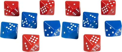 Vista 8 de LEARNING ADVANTAGE Dados de subitización, juego de 6, manipulador matemático práctico Enseña la numeración temprana, juegos de matemáticas