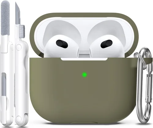 Vista 152 de R-fun for AirPods 2nd/1st Case Silicone Cover, Banana Violet Violeta plátano