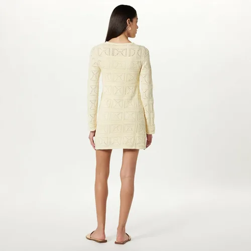 Vista 2 de The Drop Mini vestido de ganchillo Laney para mujer