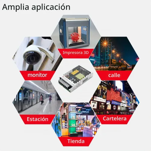 Vista 8 de LRS-150-12 Fuente de alimentación conmutada 12V 12.5Amp Fuente de alimentación conmutable cerrada