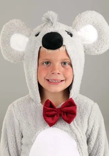 Vista 3 de Disfraz de Koala Elegante para Niños Pequeños Multicolor