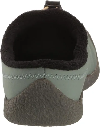 Vista 3 de KEEN Pantuflas Howser 3 Slide cómodas y duraderas para mujer, Bosque oscuroNegro