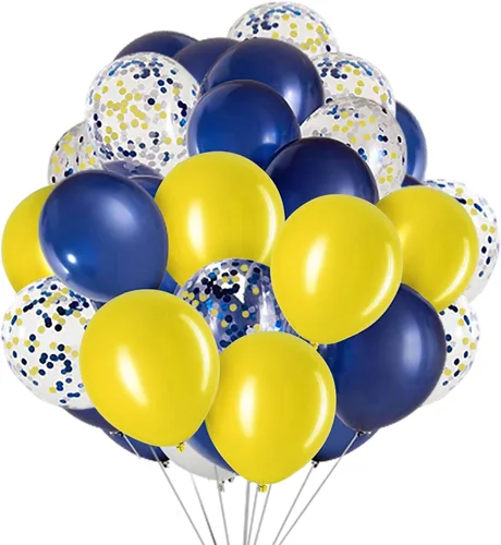 Vista 13 de We Moment Globos negros de 12 pulgadas color verde oscuro y dorado metálico cromado con globos de confeti, para baby shower, decoración de fiesta