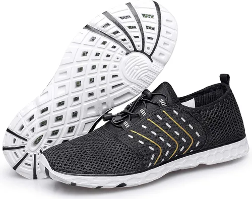 Vista 7 de WUTANGCUN - Zapatos de agua para hombre y mujer, secado rápido, para navegación, natación, buceo, deportes acuáticos, piscina, playa, caminar