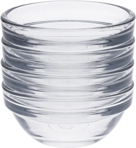Vista 9 de Beille Mini Cuenco Pequeño de Vidrio de 2 Pulgadas Esencial para Cocina, 2 piezas